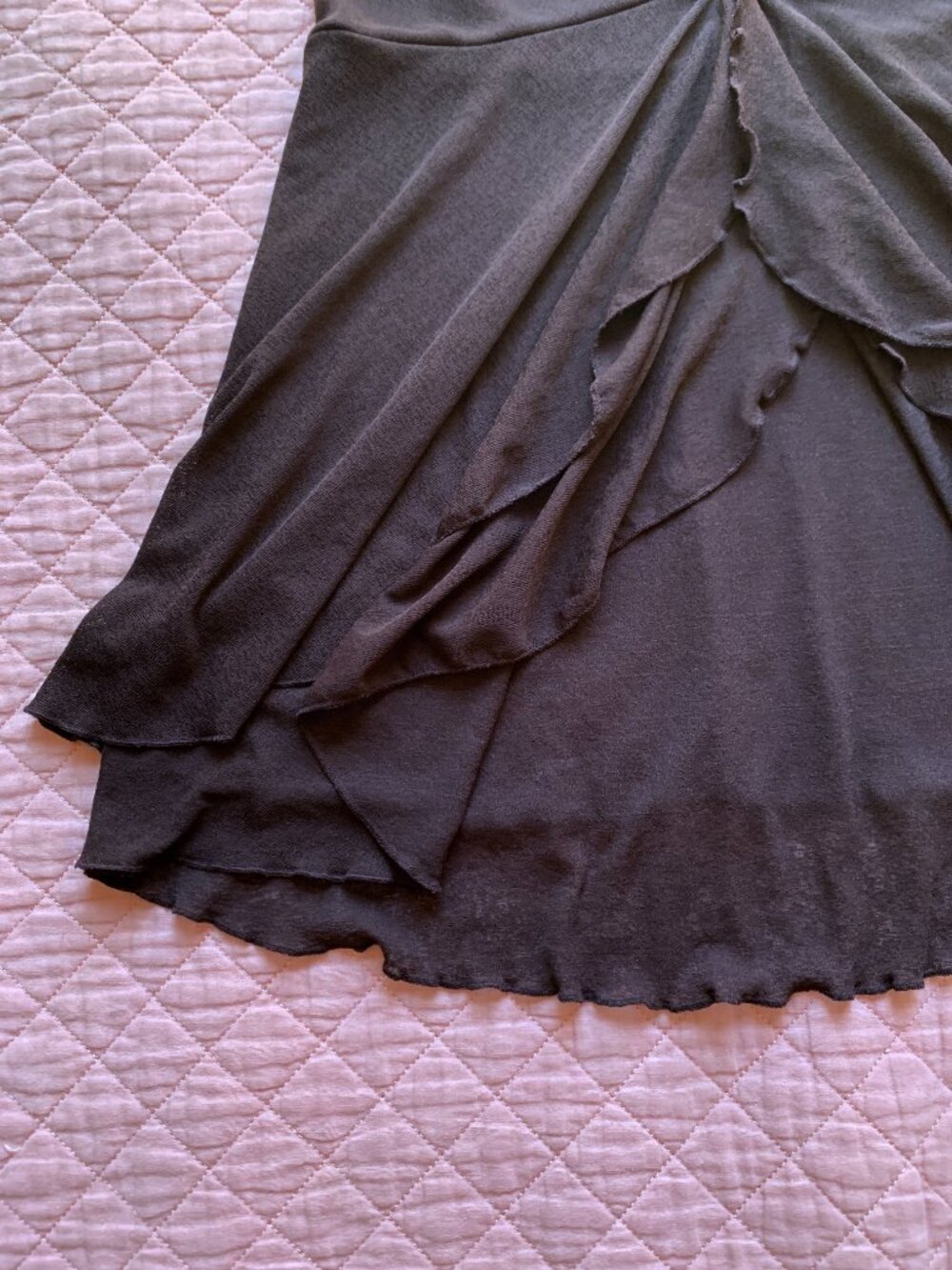 Athletic Works - Espresso Brown Layered Ballet Core Skirt beach – Size Large - Picture 6 of 14